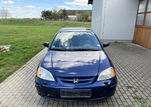 Honda Civic cena 3400 przebieg: 250000, rok produkcji 2001 z Krotoszyn małe 326